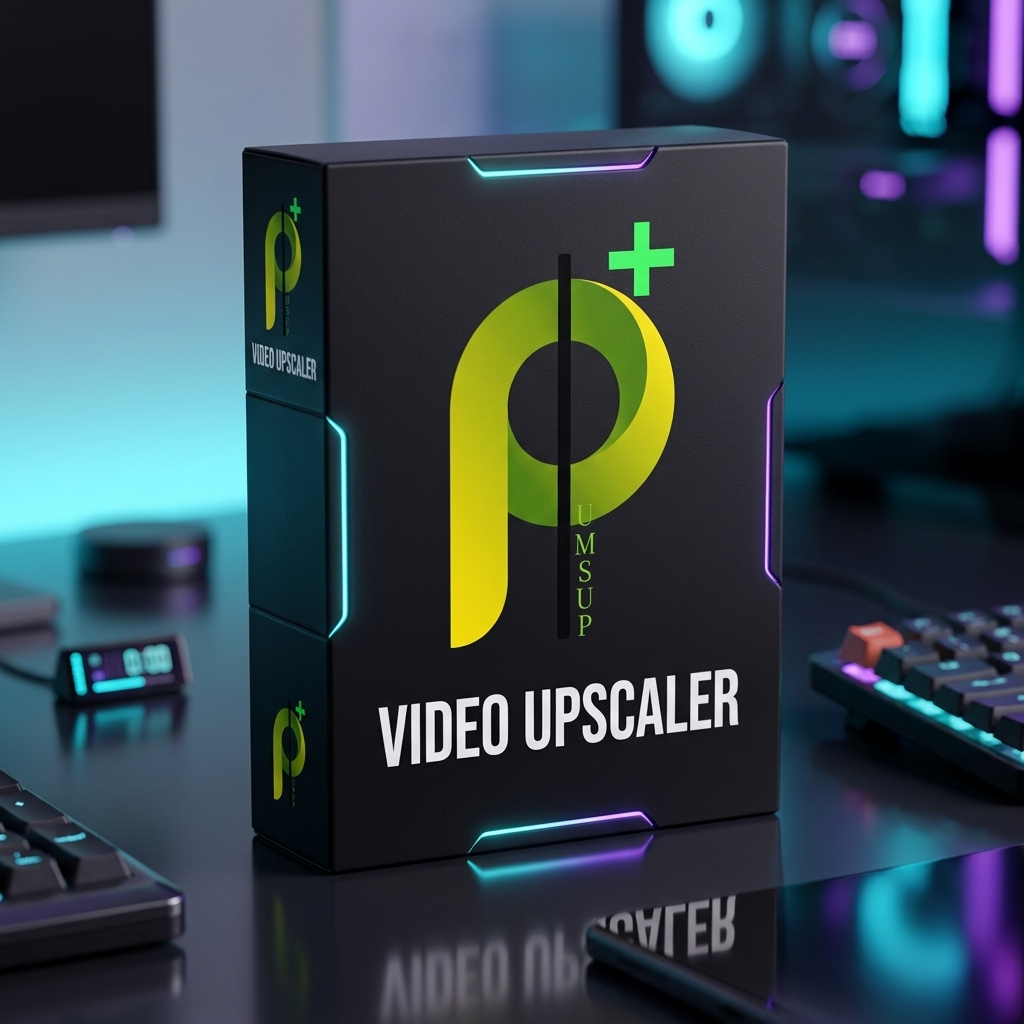 Image Upscaler Mockup
